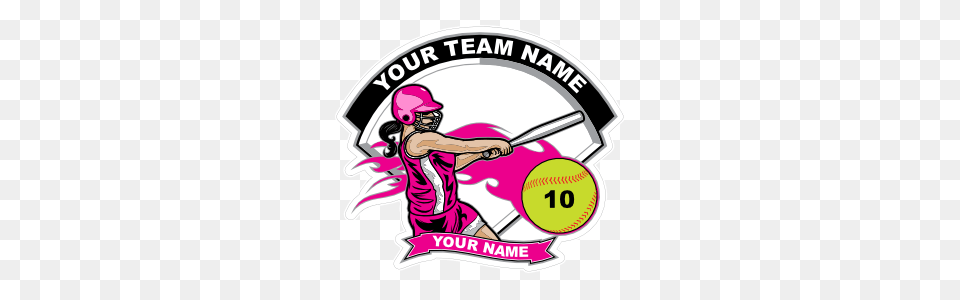 Softball Stickers And Decals, People, Person, Helmet, Baby Png
