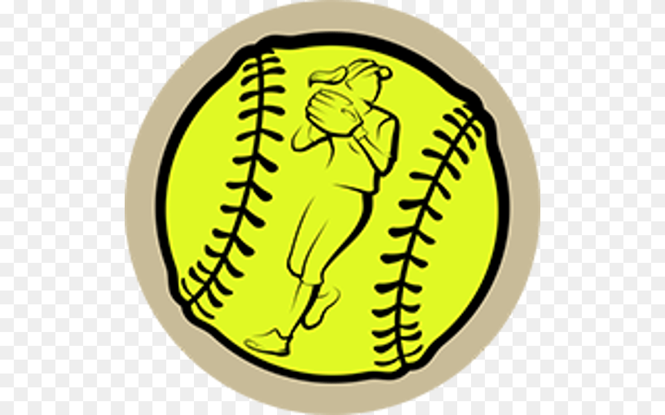 Softball Vector Clipart Softball Throw Clipart, Ball, Rugby, Rugby Ball, Sport Free Png Download