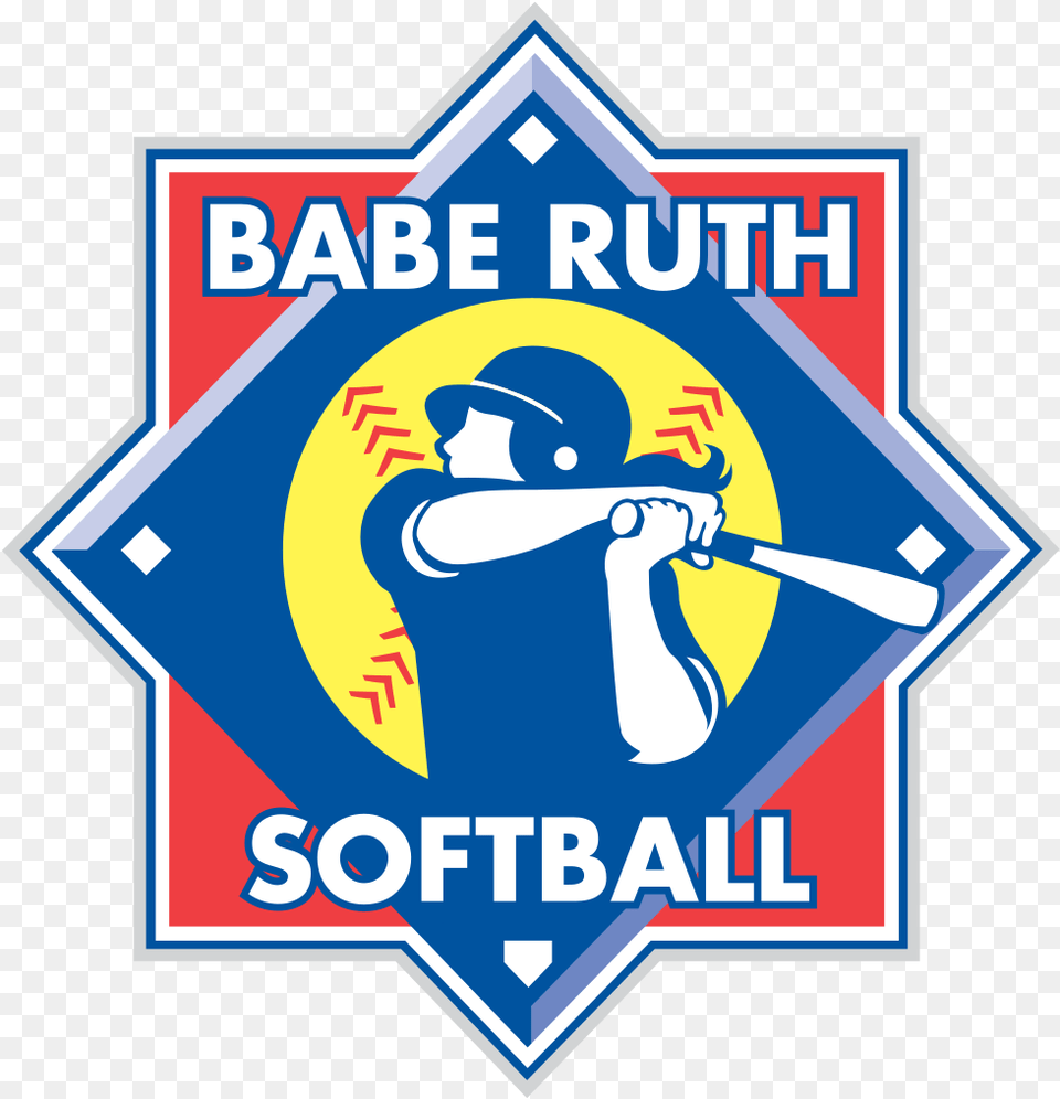 Softball Vector Image Babe Ruth Baseball, People, Person, Logo, Baby Free Transparent Png