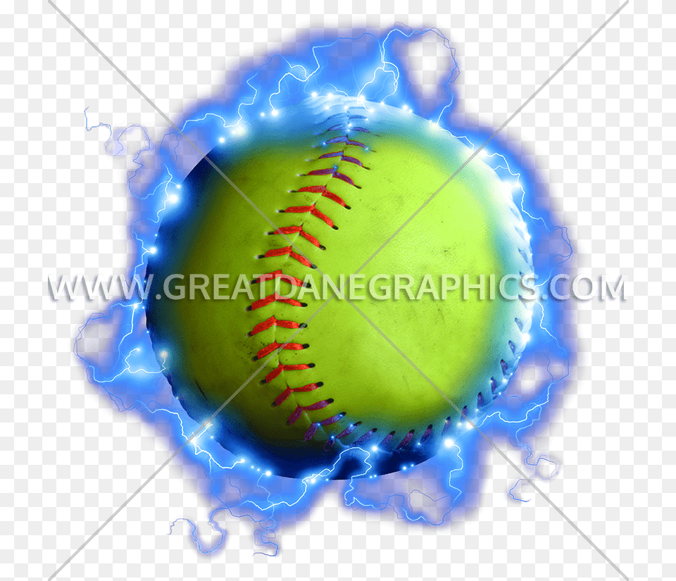 Softball With Lightning Bolts, People, Person, Sphere, Baseball Png