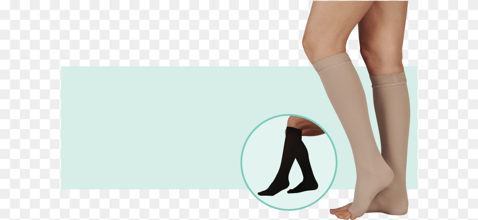 Softest Compression Stocking Or Sock 1 800 922 Tights, Ankle, Body Part, Person, Hosiery Free Png