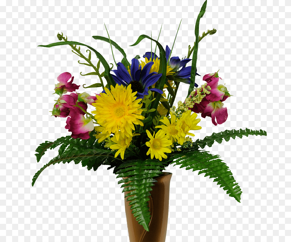 Softly And Tenderly Yellow Daisy Wildflower Mix, Flower, Flower Arrangement, Flower Bouquet, Plant Png