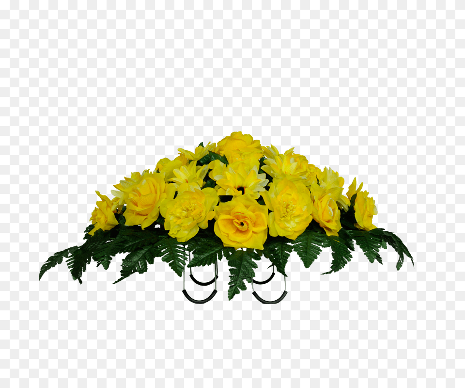 Softly And Tenderly Yellow Rose Dahlia Mix, Flower, Flower Arrangement, Flower Bouquet, Plant Free Png