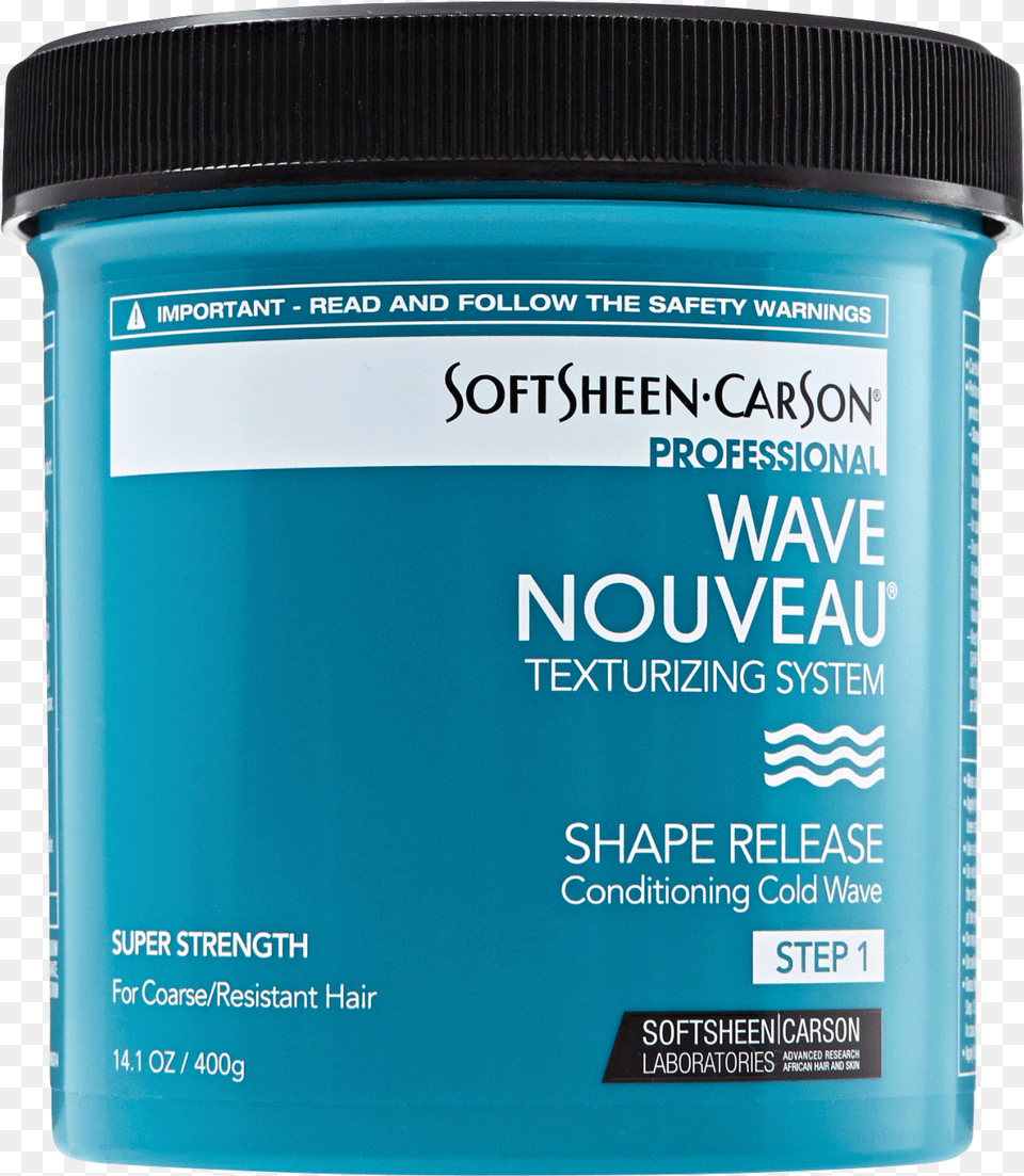 Softsheen Carson Wave Nouveau Coiffure Phase 1 Shape, Bottle, Can, Tin, Cosmetics Png