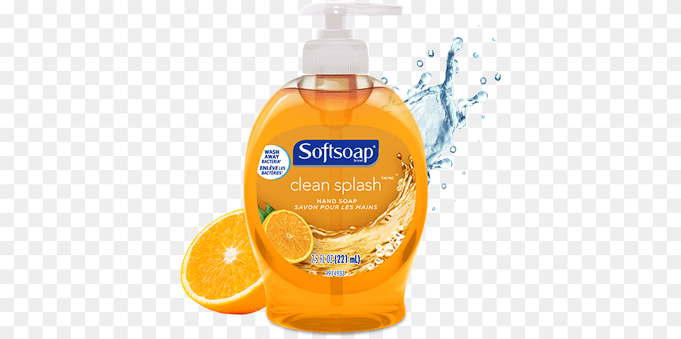Softsoap Hand Soap Fresh Breeze 75 Fl Oz, Bottle, Lotion, Produce, Citrus Fruit Png Image