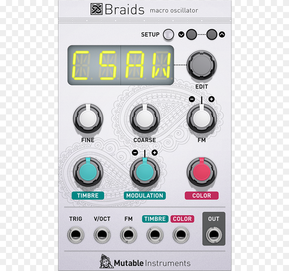 Softube Mutable Instruments Braids For Modular Mutable Instruments Braids, Computer Hardware, Electronics, Hardware, Monitor Free Png Download