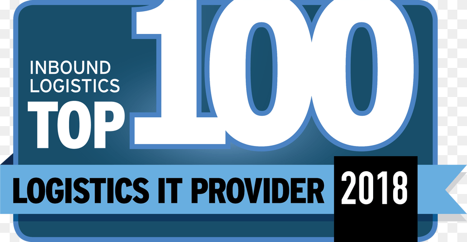 Software Developer Datex Named 2018 Top 100 Logistics Logistics, Text, License Plate, Transportation, Vehicle Free Transparent Png