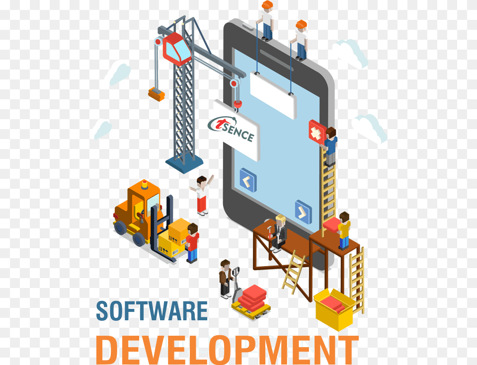 Software Development, Construction, Person, Construction Crane, Architecture Free Png