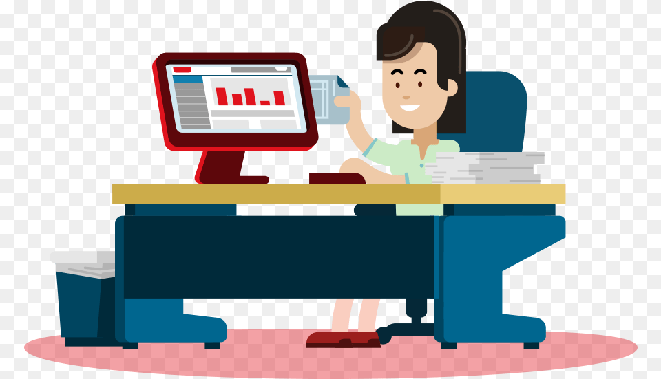 Software Development Clipart Data Entry Manual Data Entry Clipart, Table, Furniture, Desk, Reading Free Transparent Png