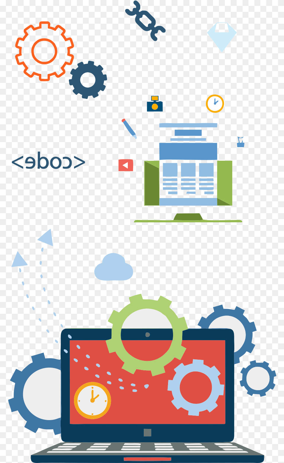 Software Development Icon Sahir Web Vertical, Computer, Electronics, Pc, Laptop Png Image