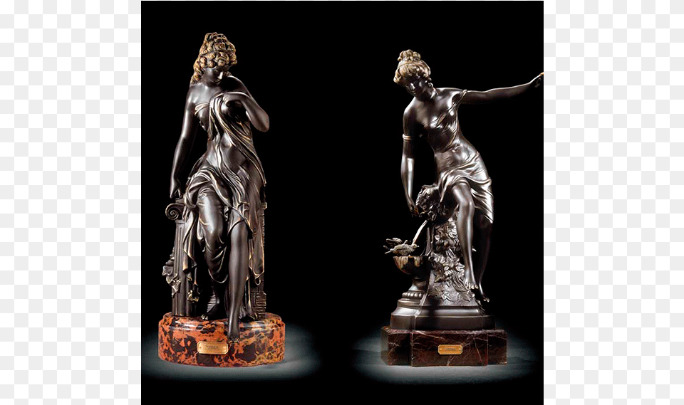 Soher Figuras De Bronce Diosas Statue, Bronze, Adult, Bride, Female Free Transparent Png