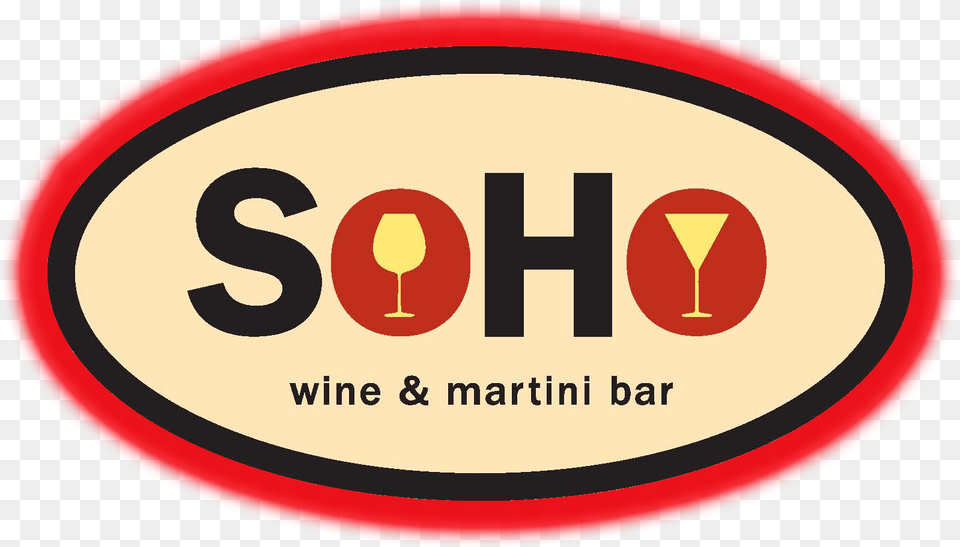 Soho Is My Favorite Spot For Drinks When Downtown Soho, Logo, Oval, Symbol, Text Png