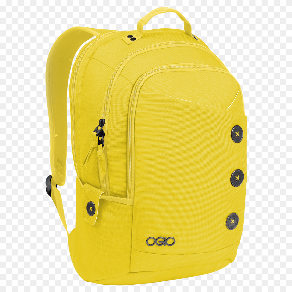 Soho Yellow, Backpack, Bag Free Transparent Png