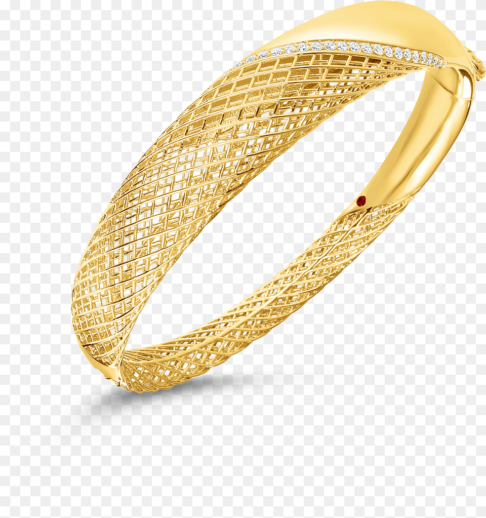 Soie 18k Yellow Gold Diamond Bangle, Accessories, Jewelry, Bracelet, Ornament Free Transparent Png