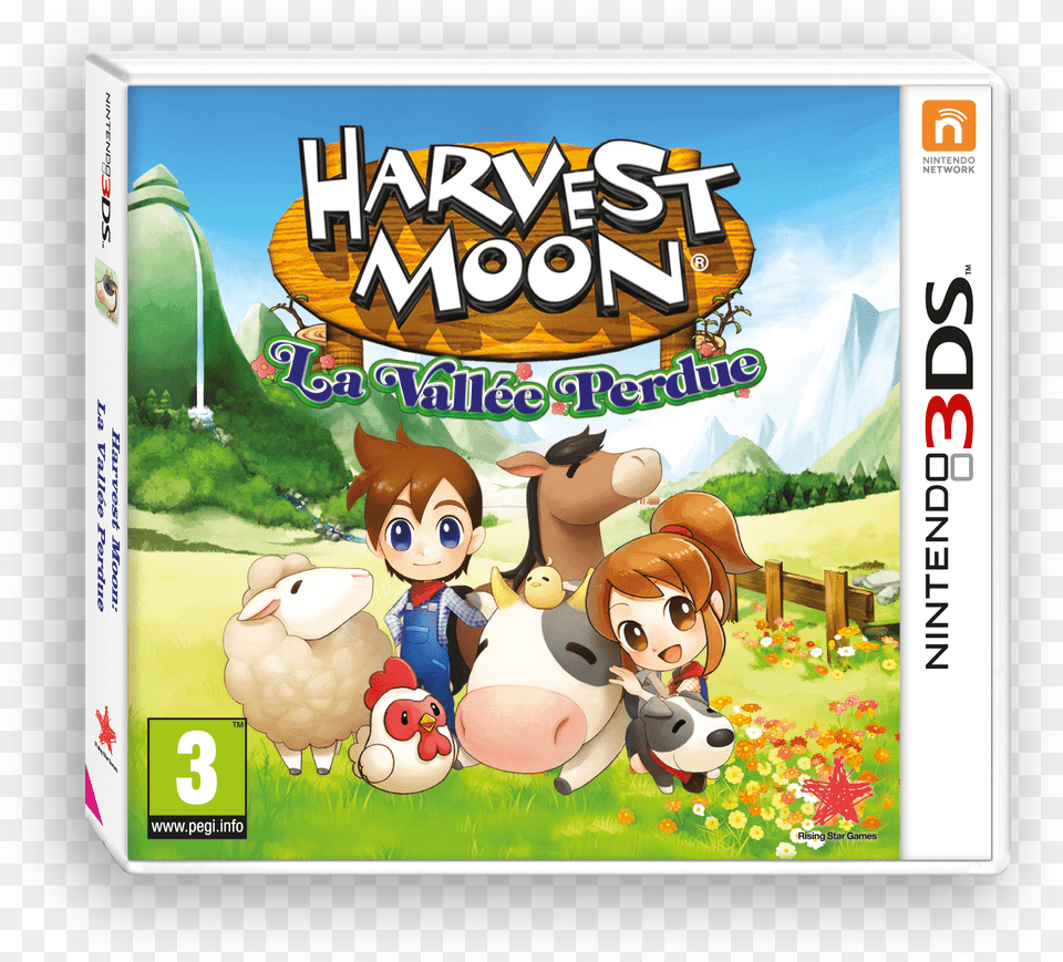 Soignez Les Animaux Faites Vous Des Amis Et Harvest Moon Game Nintendo, Face, Head, Person, Baby Free Png Download