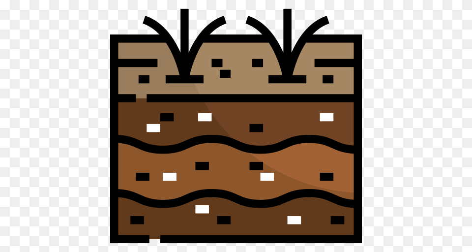 Soil Icon, Wood, Brick Png Image