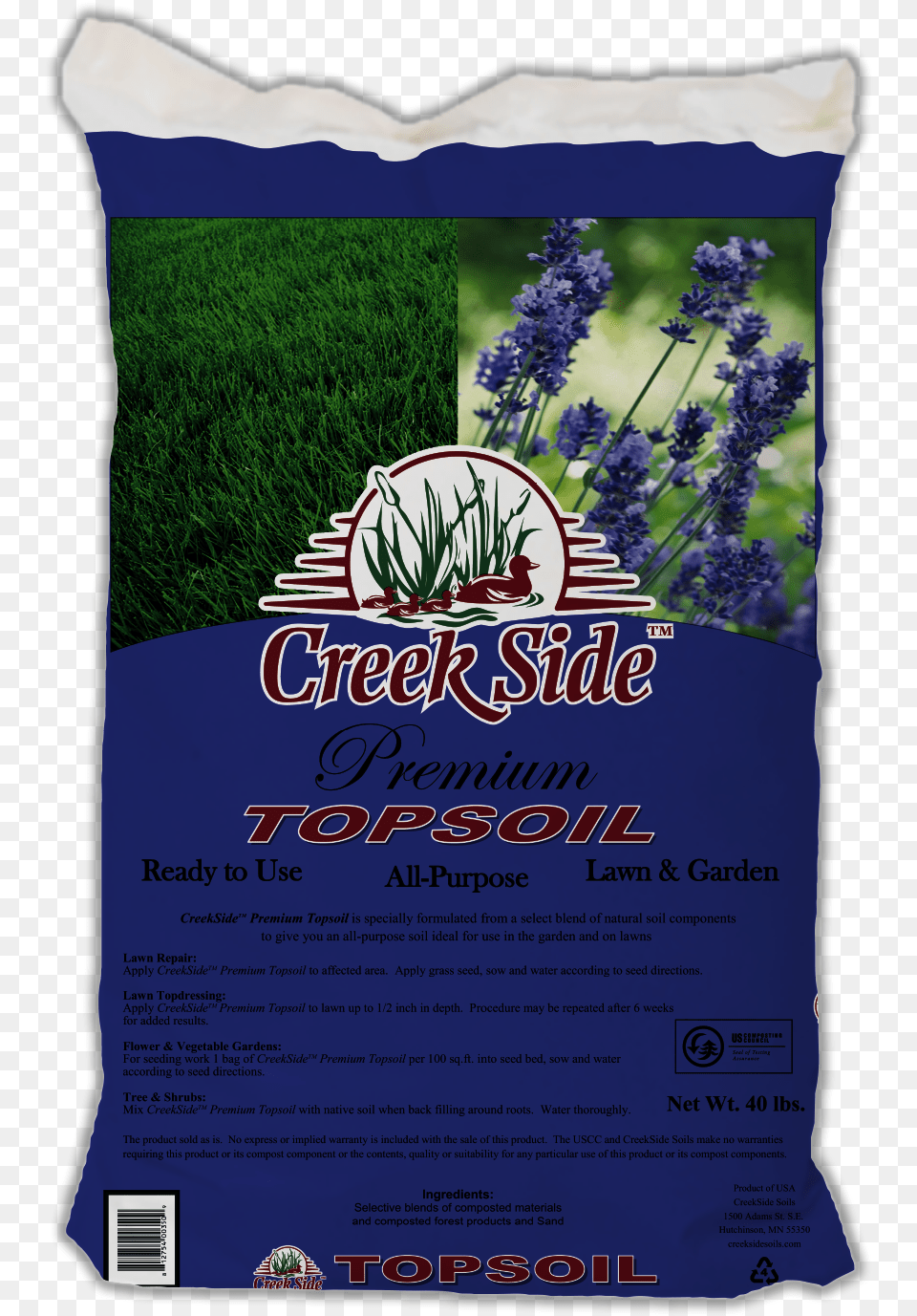 Soil Side View Creekside Topsoil, Flower, Plant, Advertisement, Lavender Png Image