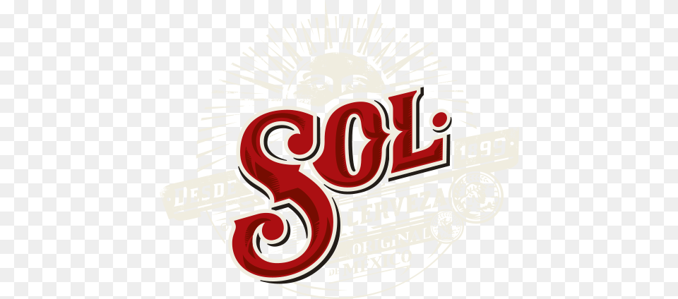 Sol Beer Logo, Symbol, Advertisement, Emblem, Text Png Image