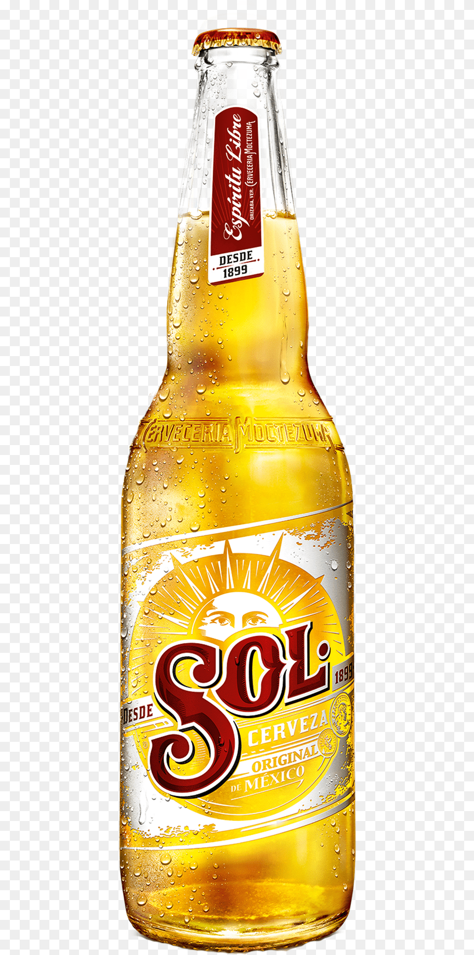 Sol Cerveja Sol Premium, Alcohol, Beer, Beverage, Beer Bottle Png Image