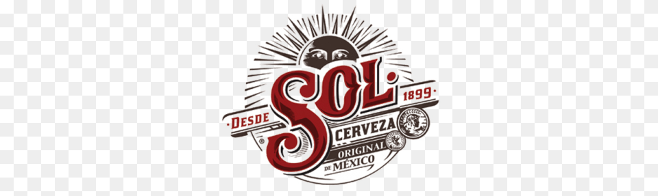 Sol Cerveza Logo, Symbol, Emblem, Dynamite, Weapon Png