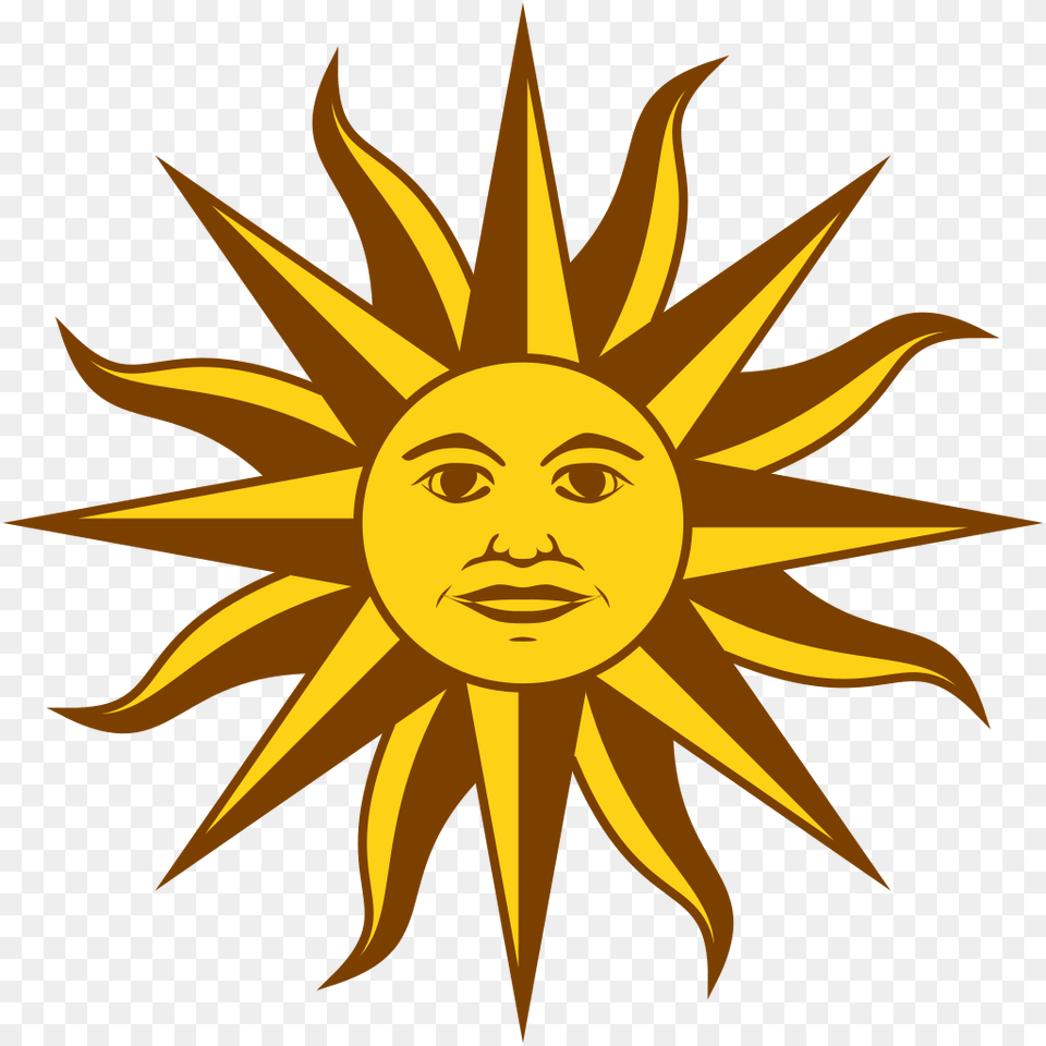 Sol De Mayo, Gold, Face, Head, Person Free Png