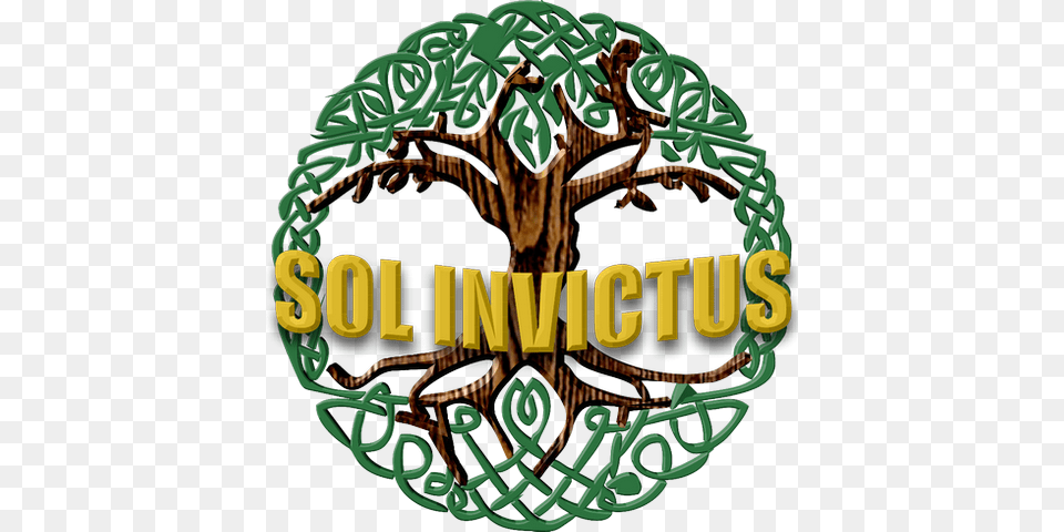 Sol Invictus Colored Tree Of Life Sticker Rectangle, Plant, Dynamite, Weapon, Vegetation Free Png Download
