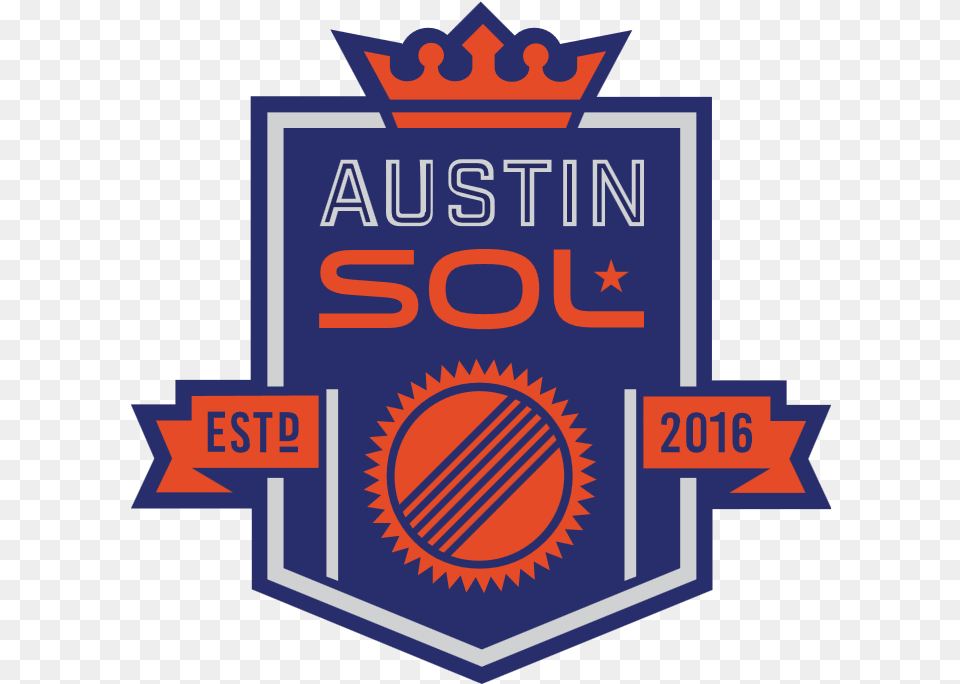 Sol Logo Austin Sol Frisbee Hires, Badge, Symbol Png