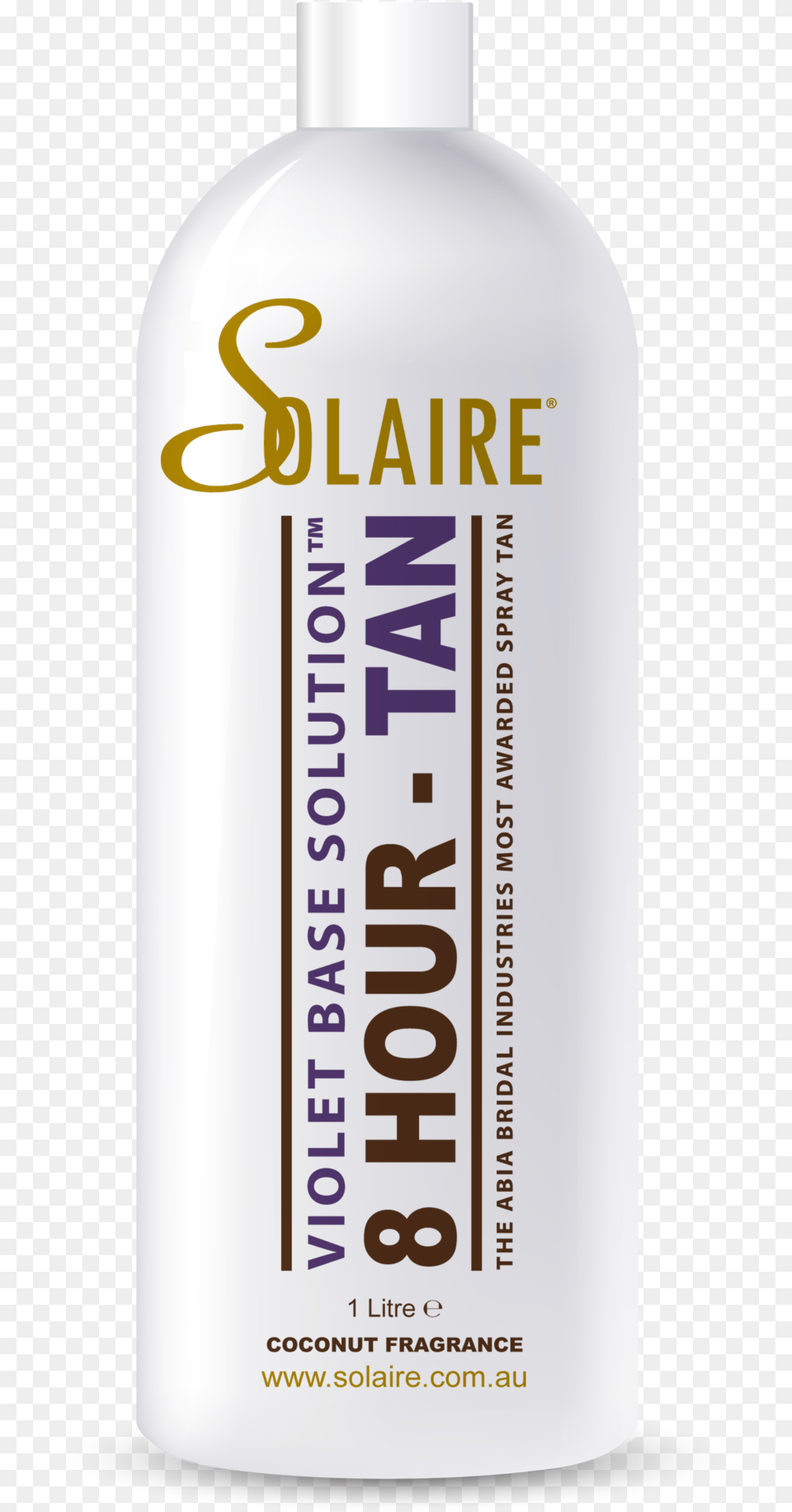 Solaire 8 Hour Violet Based Solution, Bottle, Lotion, Shampoo, Shaker Png