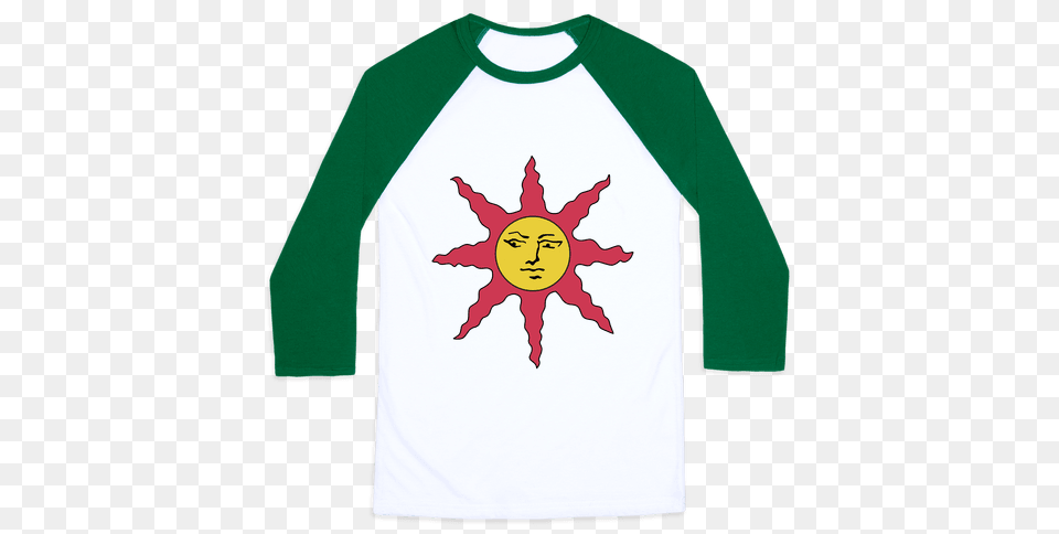 Solaire Of Astora Cosplay Baseball Tee Lookhuman, Clothing, Long Sleeve, Sleeve, T-shirt Png Image