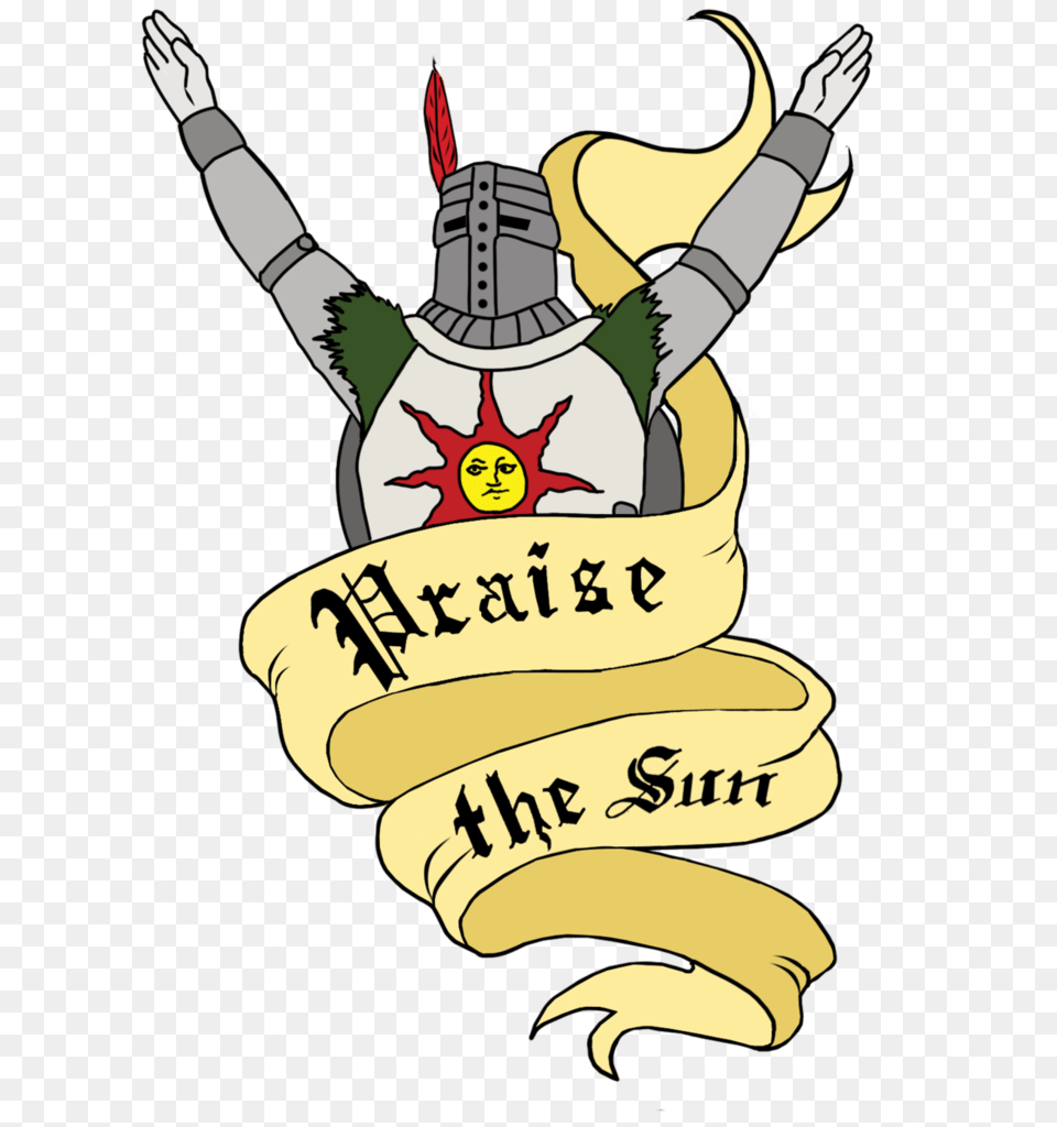 Solaire Of Astora Praise The Sun T Shirt, Fruit, Banana, Produce, Plant Free Png Download