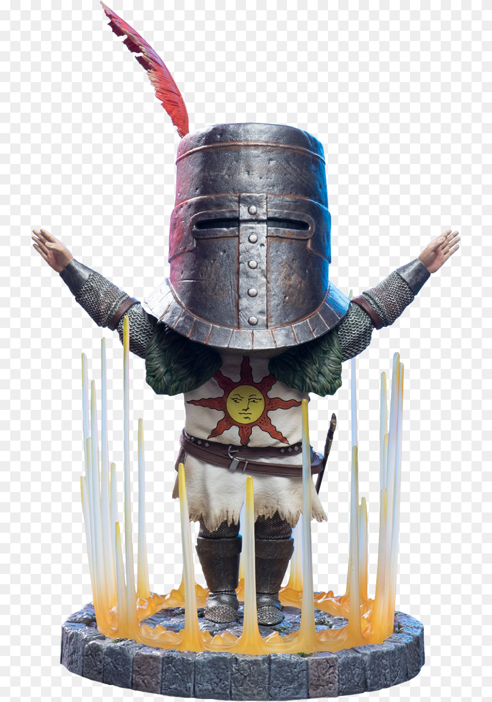 Solaire Of Astora Sd 9 Pvc Statue Solaire First 4 Figures, Person Png