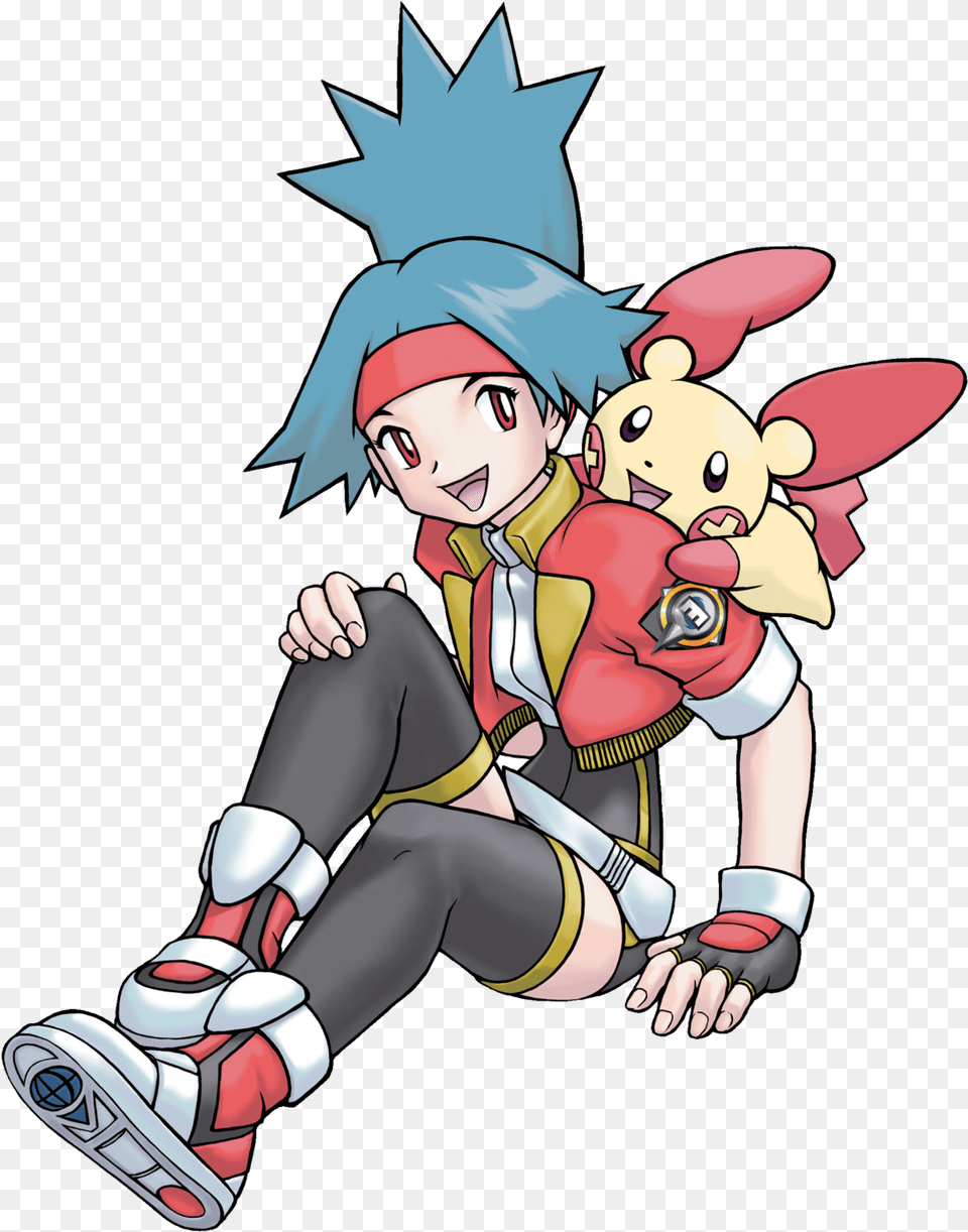 Solana Pokemon Ranger, Book, Comics, Publication, Baby Png Image