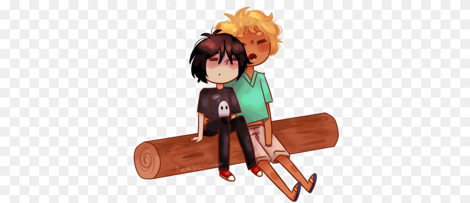 Solangelo Cuddling Is The Best Solangelo Wink Wonk Fashion, Book, Comics, Publication, Person Free Png Download