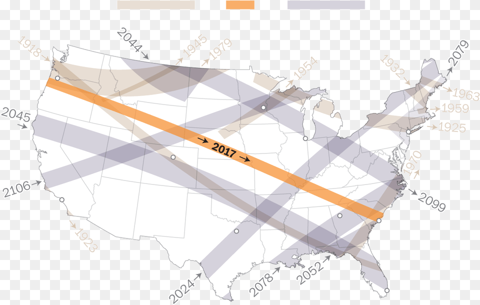 Solar Eclipse Path, Chart, Plot, Map, Atlas Png