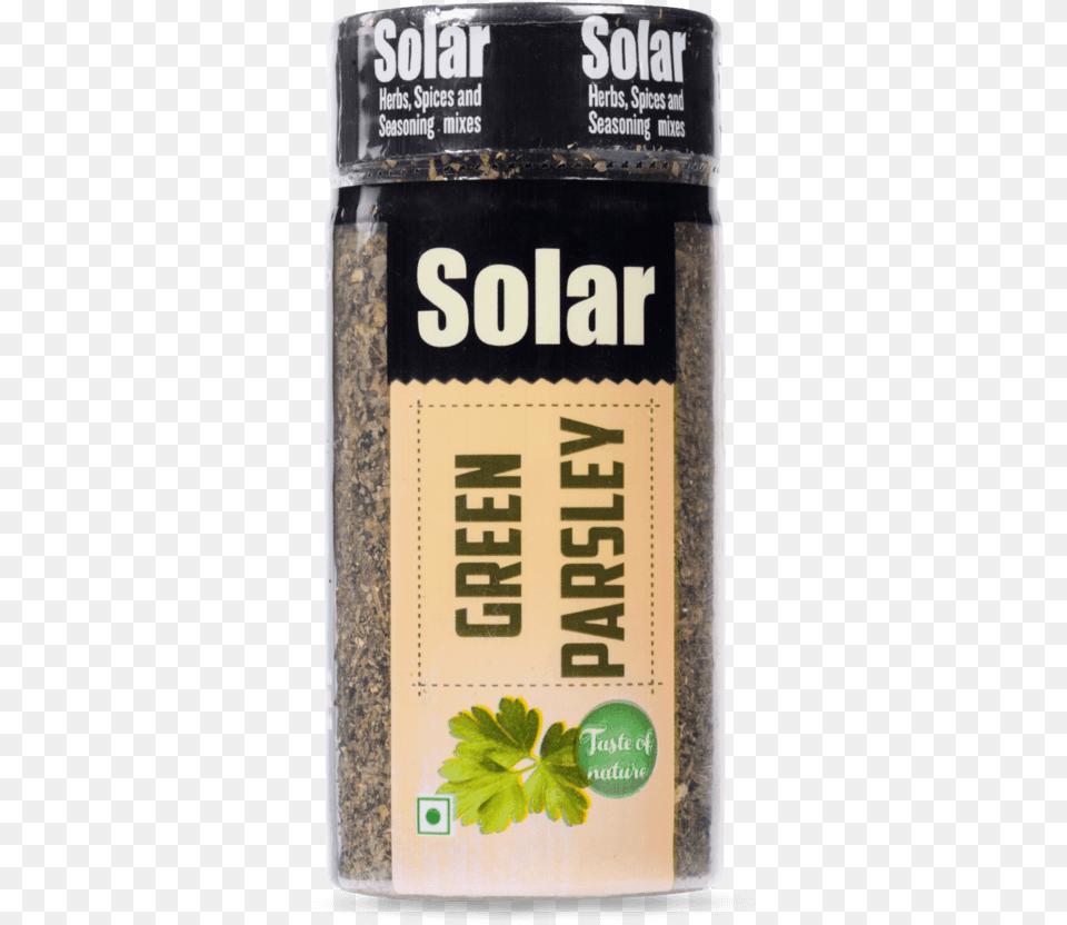 Solar Green Parsley Seasoning, Herbs, Plant, Can, Tin Free Transparent Png