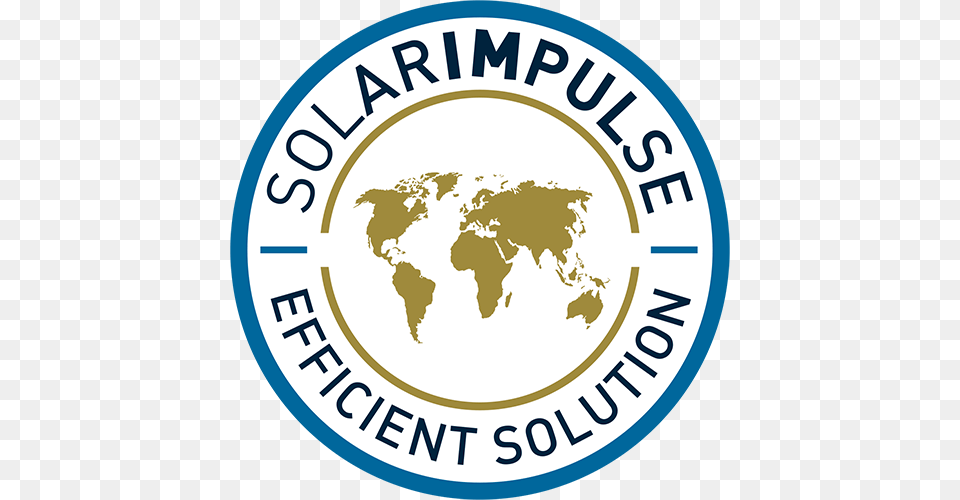 Solar Impulse Label Solar Impulse Efficient Solution, Logo, Disk Free Transparent Png