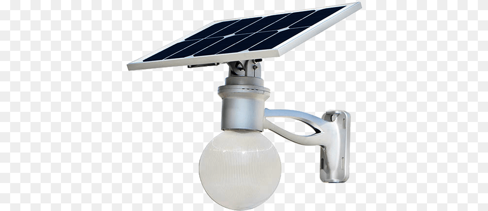 Solar Led Globe Light Pole Or Wall Mount Solar Moon Light, Appliance, Ceiling Fan, Device, Electrical Device Free Png Download