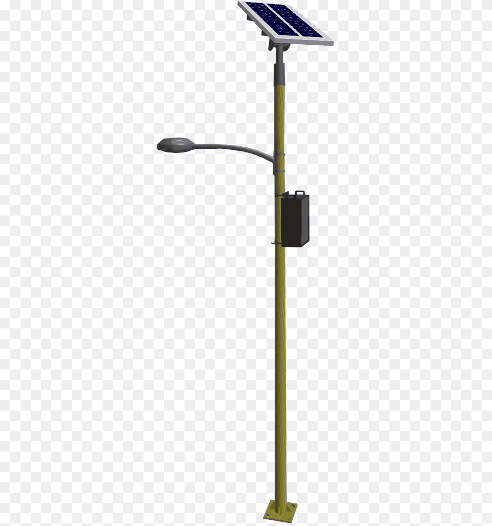 Solar Lighting Pic Solar Street Pole Lights, Lamp Post, Light, Traffic Light, Lamp Free Png Download