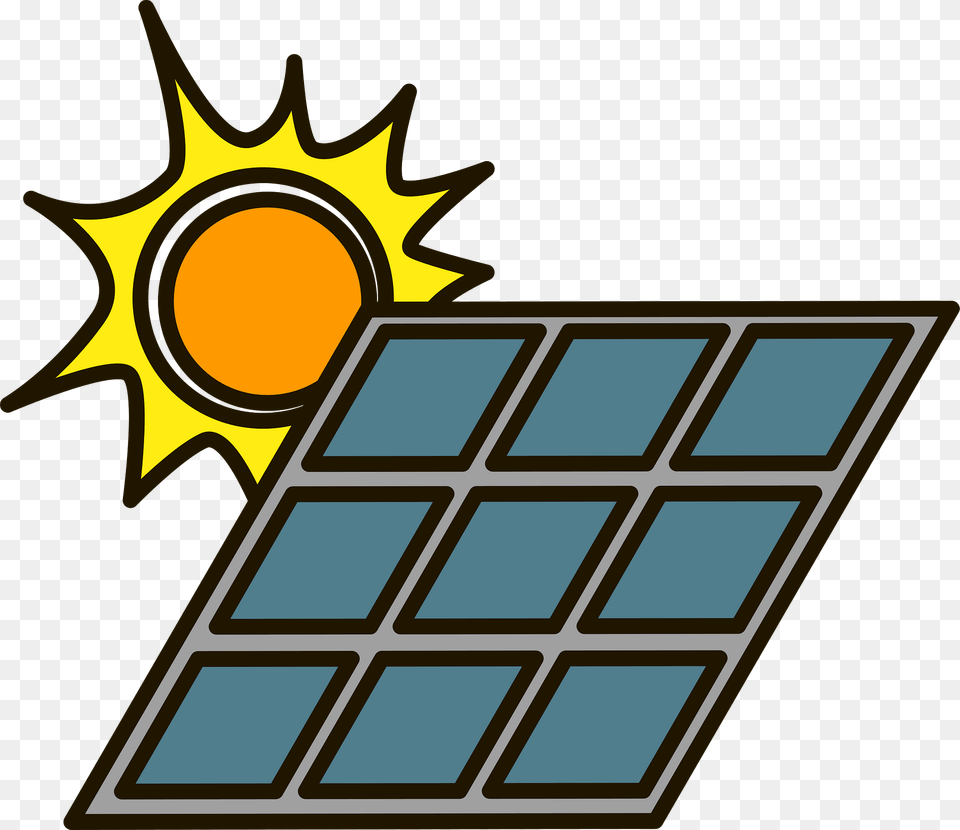 Solar Panel Clipart, Logo, Symbol Free Png Download