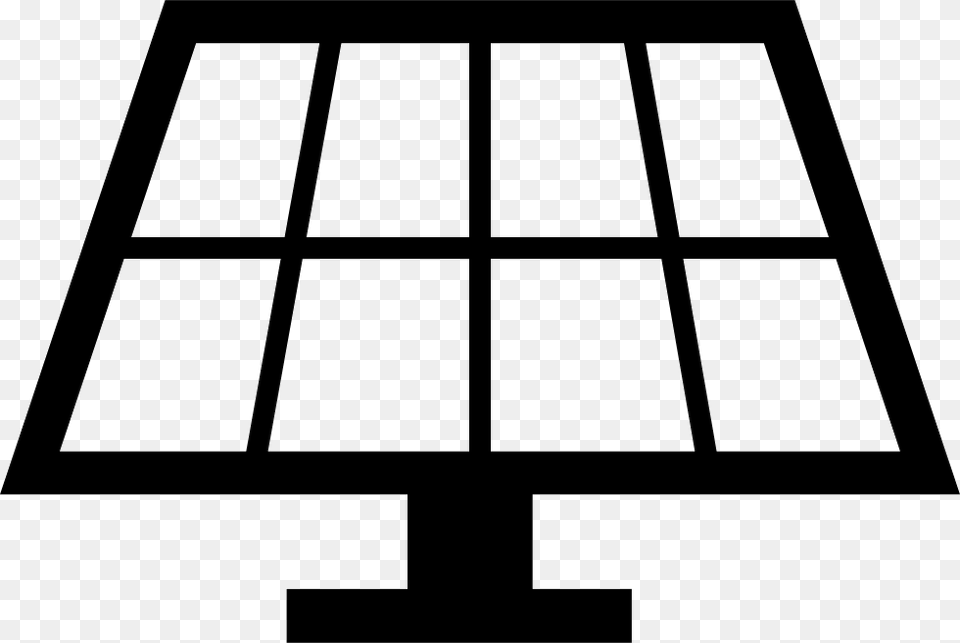 Solar Panel Solar Panel Icon Transparent, Lamp, Lampshade, Cross, Symbol Png Image