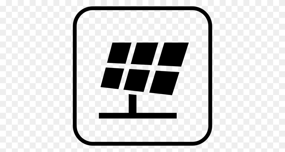 Solar Panel Square Icon, Screen, Electronics, Computer Hardware, Hardware Png