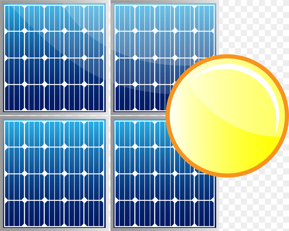 Solar Panels Clipart, Electrical Device, Solar Panels, Outdoors Free Transparent Png