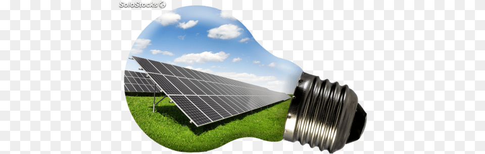 Solar Panels In A Bulb, Light, Electrical Device, Solar Panels Free Transparent Png