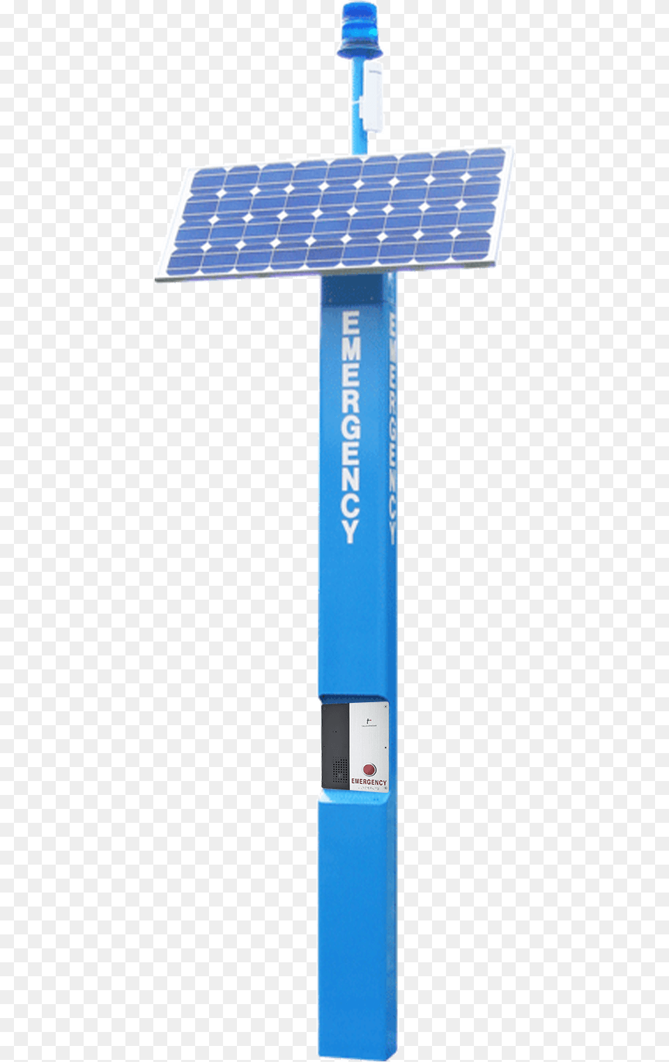 Solar Powered Emergency Phone Tower Cross, Electrical Device, Solar Panels Png