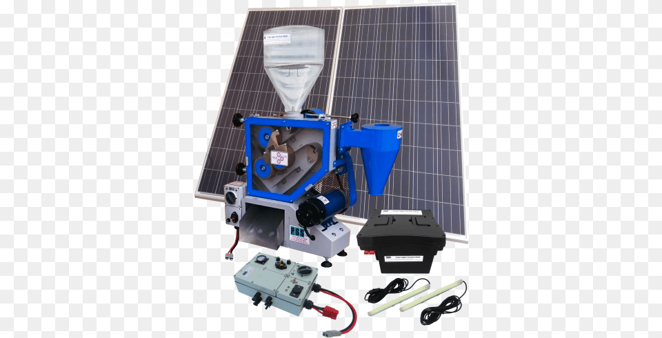 Solar Powered Rice Mill, Machine, Electrical Device Free Transparent Png