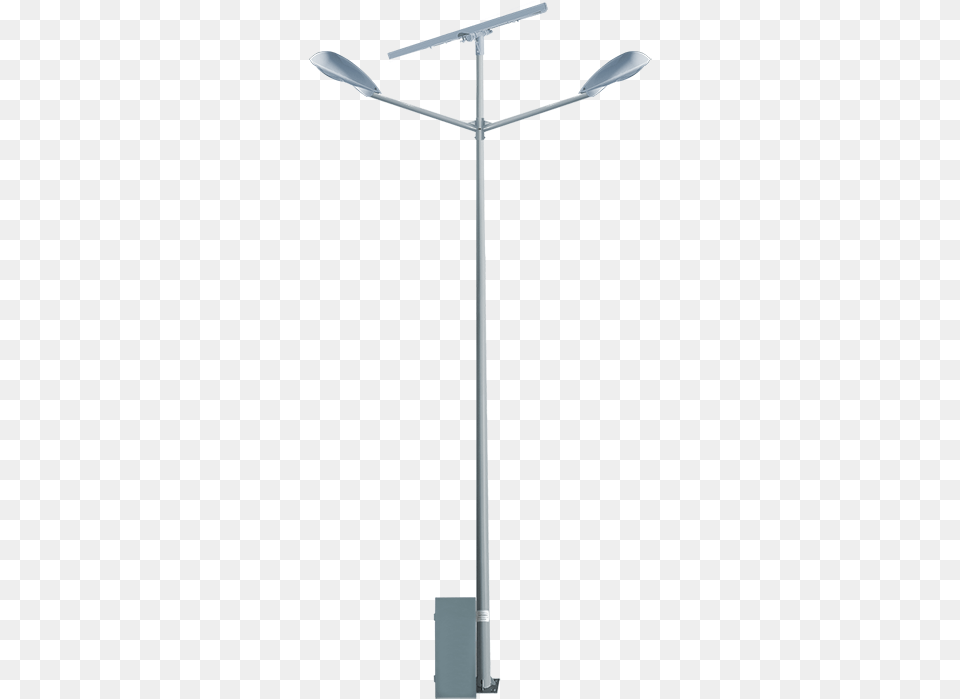 Solar Roadway Street Light Post And Table, Cross, Symbol, Furniture, Lamp Free Png Download