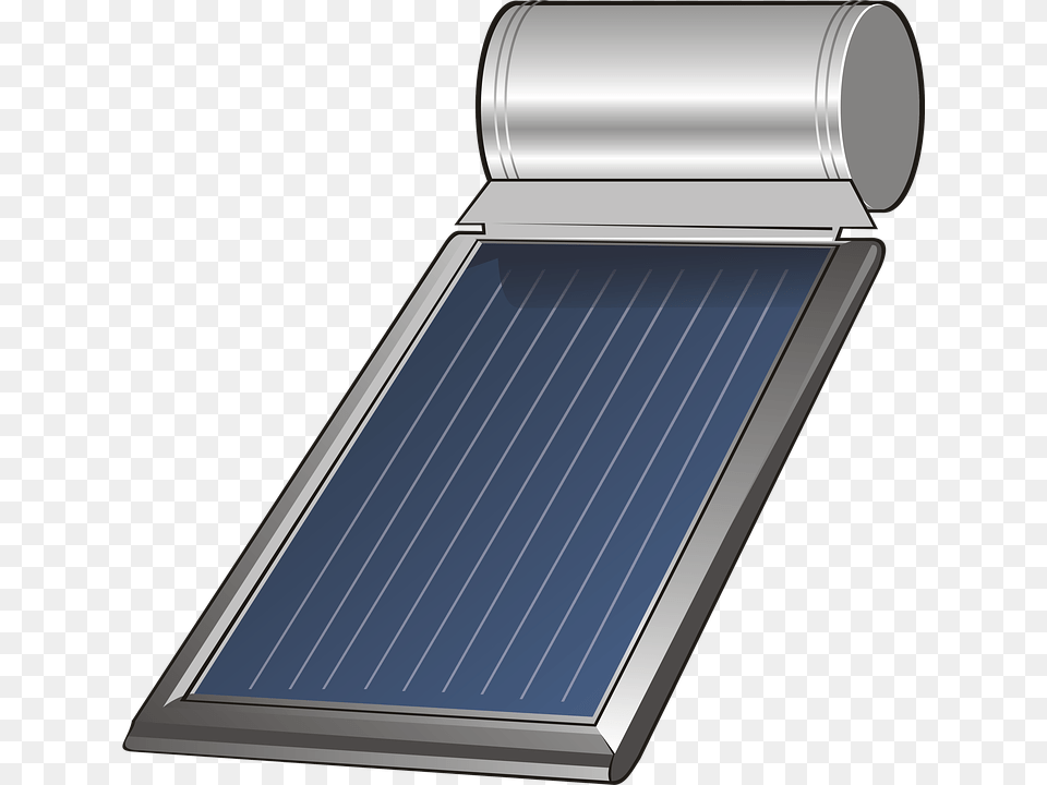 Solar Solar Panel Heating Drawing Graphics Power Solar, Electrical Device, Appliance, Device, Heater Free Png Download