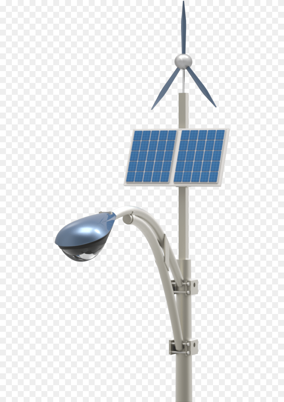 Solar Street Light Wind Turbine, Electrical Device, Solar Panels, Lighting, Blade Free Png