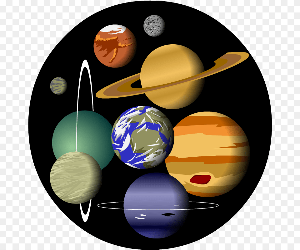 Solar System All About Science, Astronomy, Outer Space, Planet, Globe Free Transparent Png