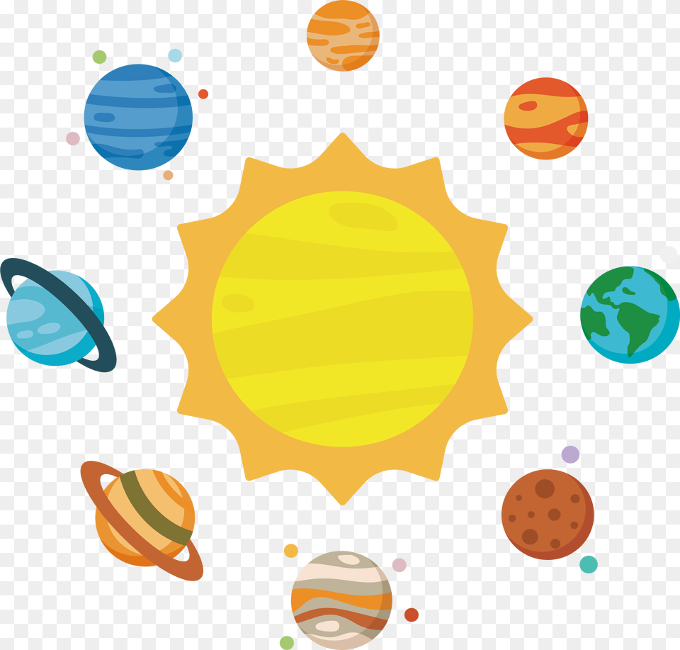 Solar System Planets Clipart, Nature, Outdoors, Sky, Sun Free Transparent Png